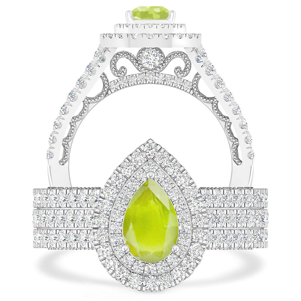 White Gold - Peridot