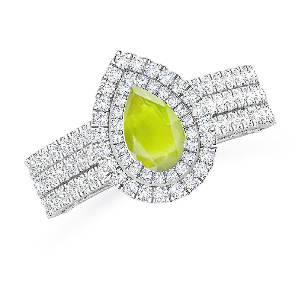 White Gold - Peridot