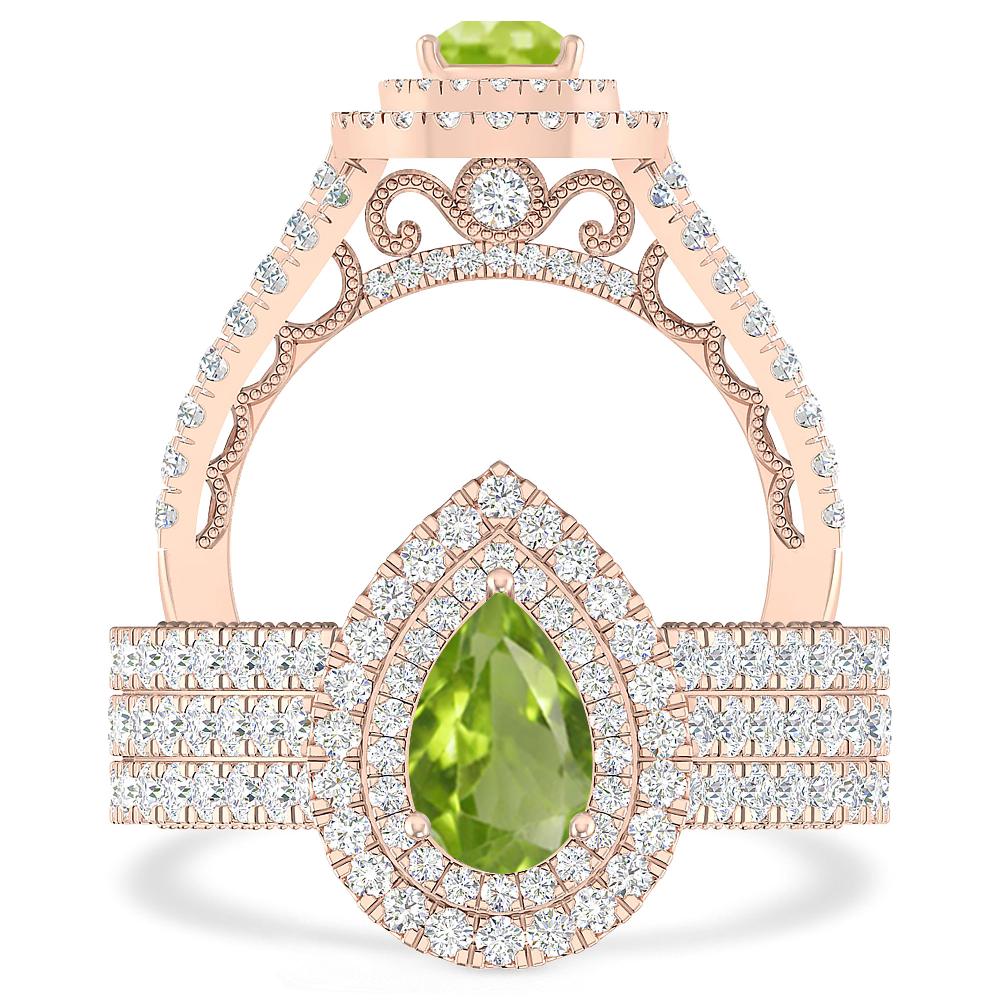 Rose Gold - Peridot