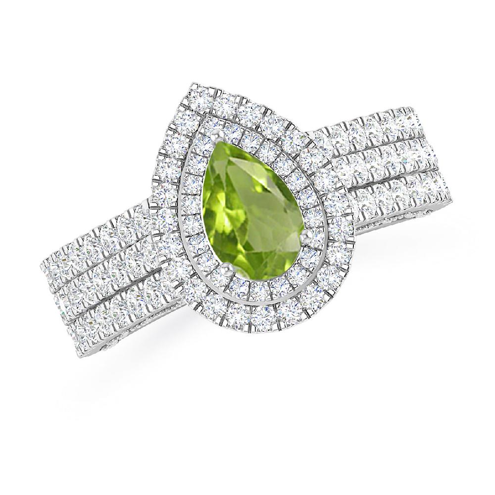 White Gold - Peridot