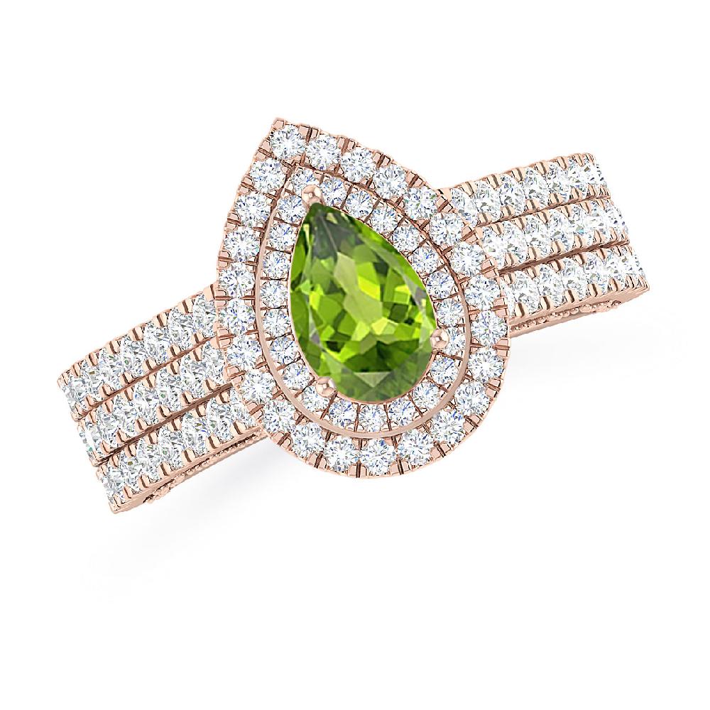 Rose Gold - Peridot