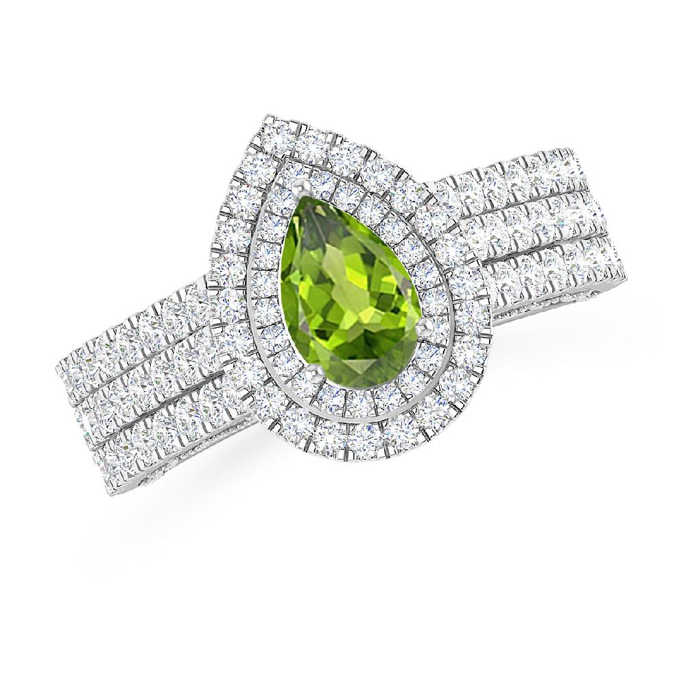 White Gold - Peridot