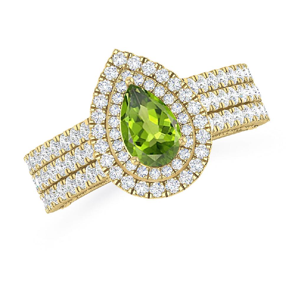 Yellow Gold - Peridot