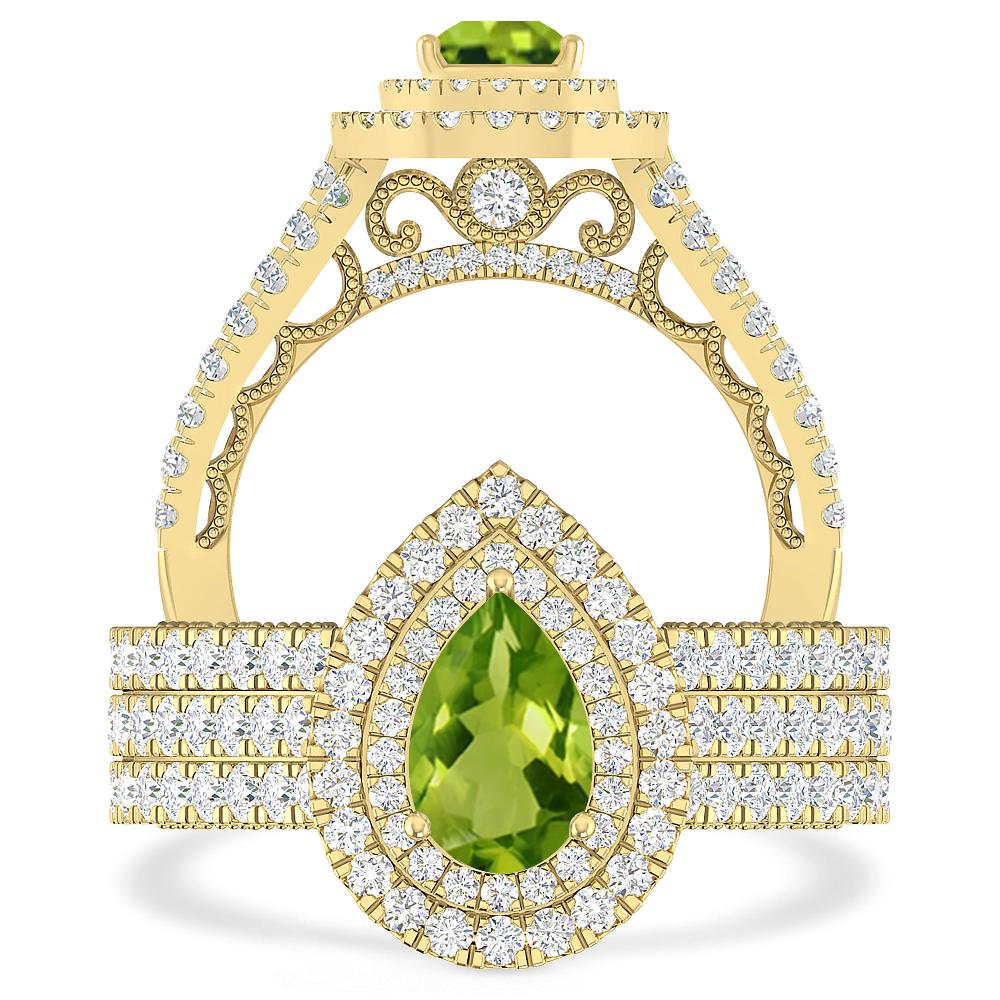 Yellow Gold - Peridot