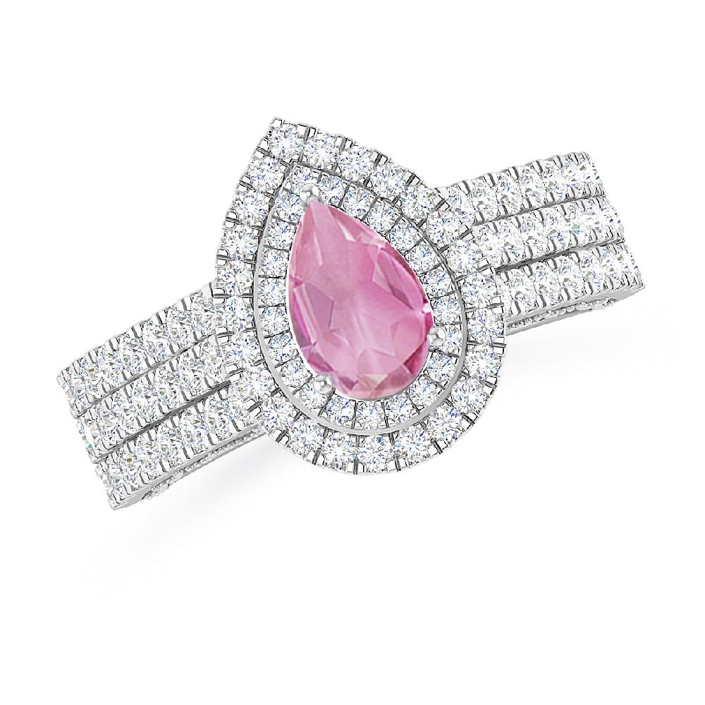 White Gold - Pink Tourmaline