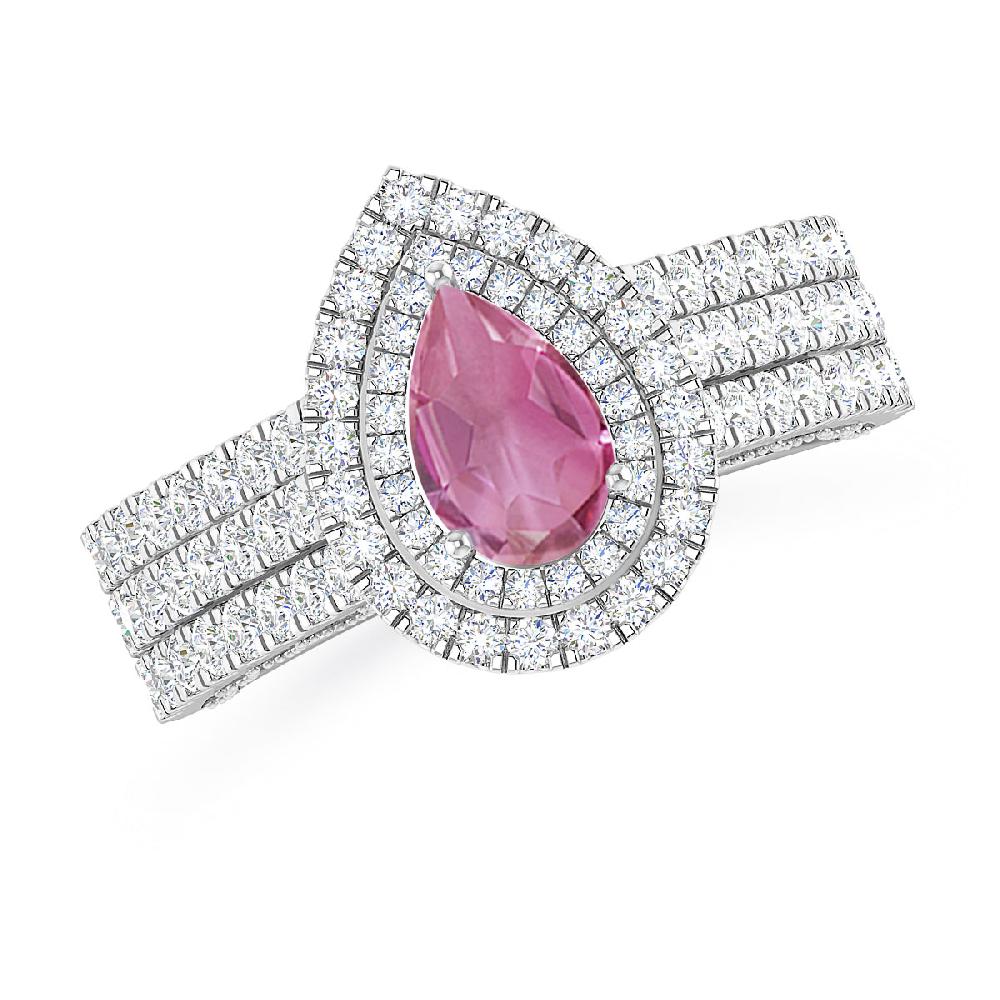 White Gold - Pink Tourmaline