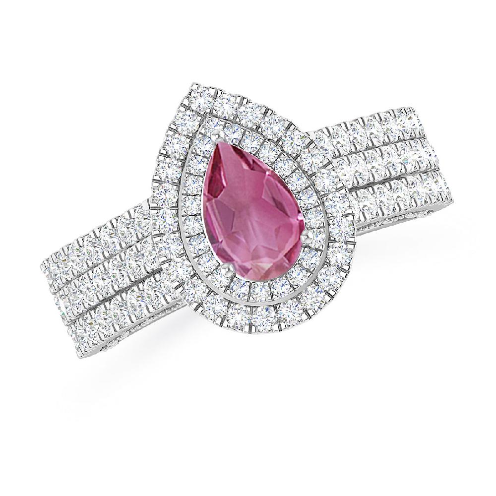 White Gold - Pink Tourmaline