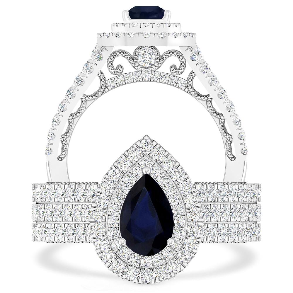 White Gold - Sapphire