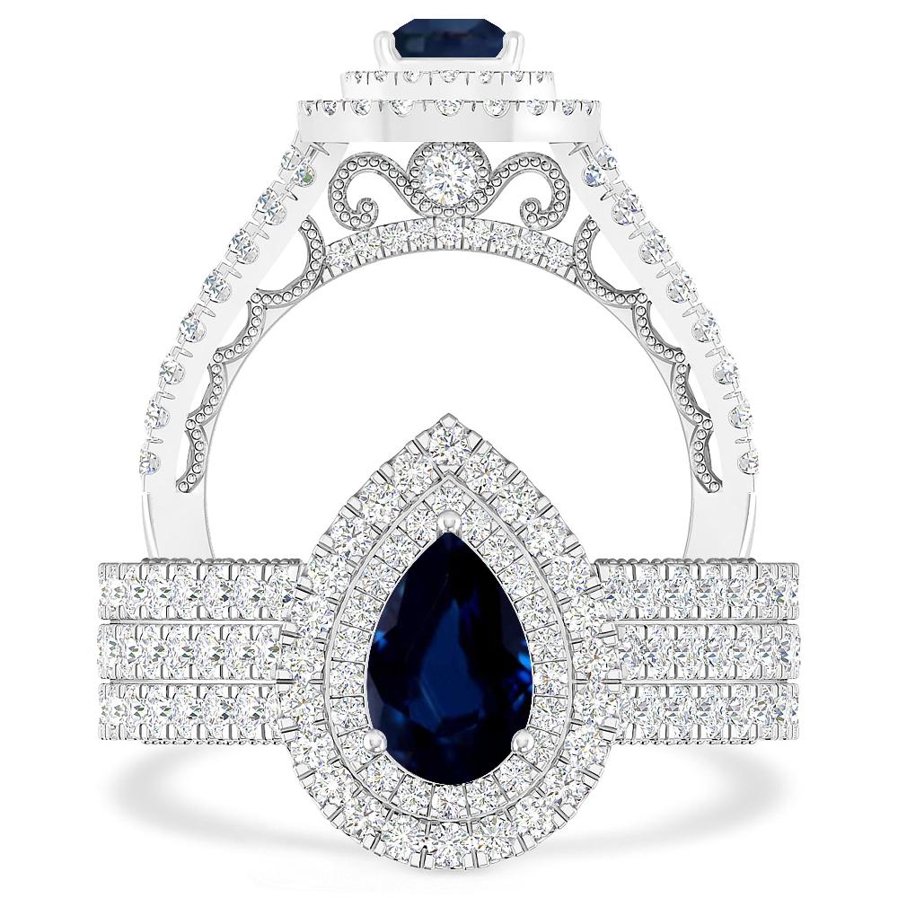 White Gold - Sapphire