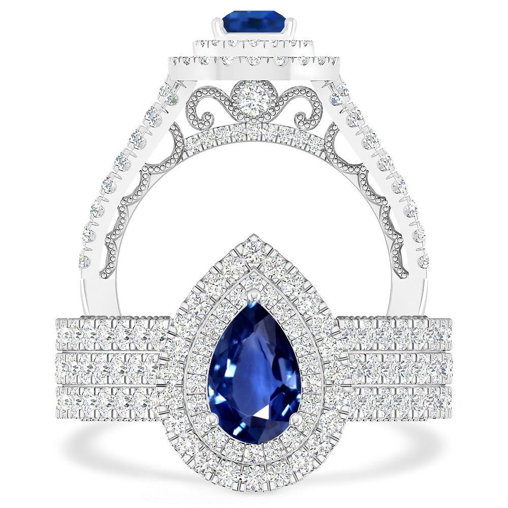 White Gold - Sapphire