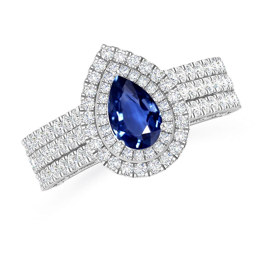 White Gold - Sapphire