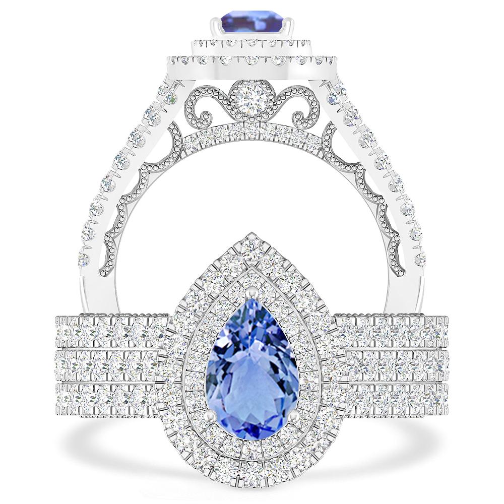 White Gold - Tanzanite