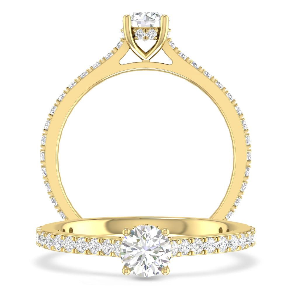 Yellow Gold - Diamond