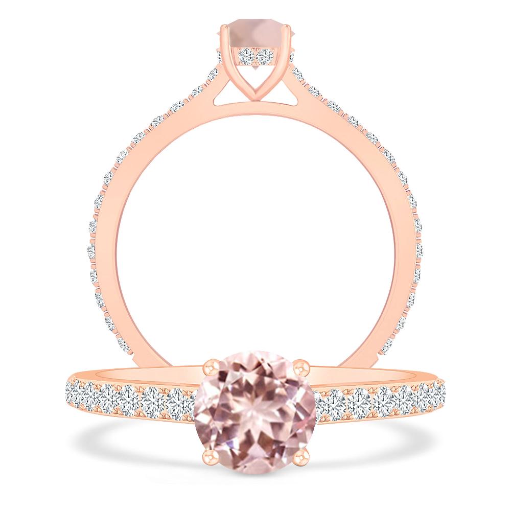 Rose Gold - Morganite