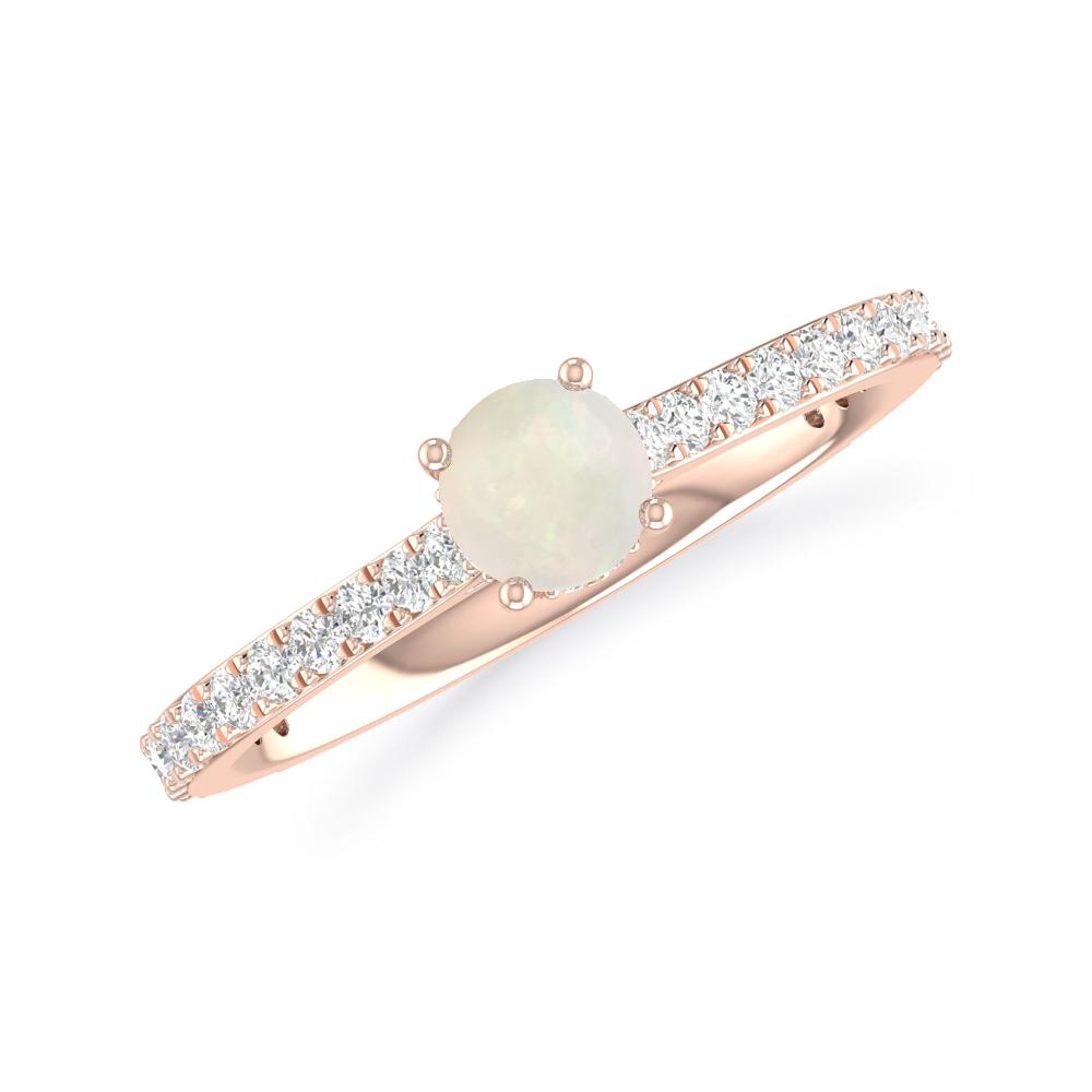 Rose Gold - Opal