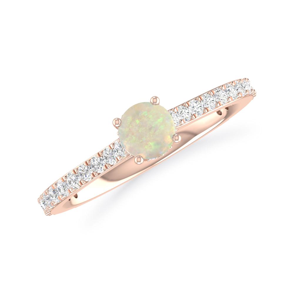 Rose Gold - Opal