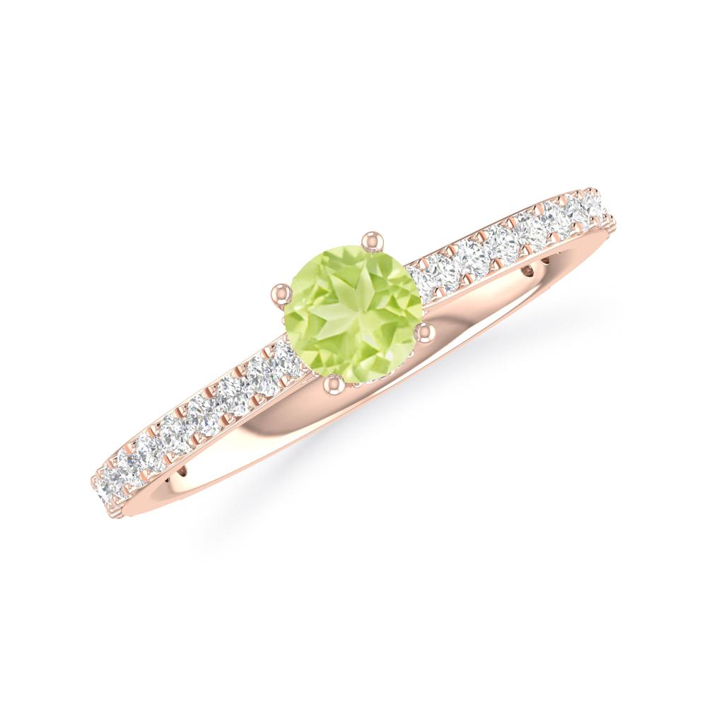 Rose Gold - Peridot