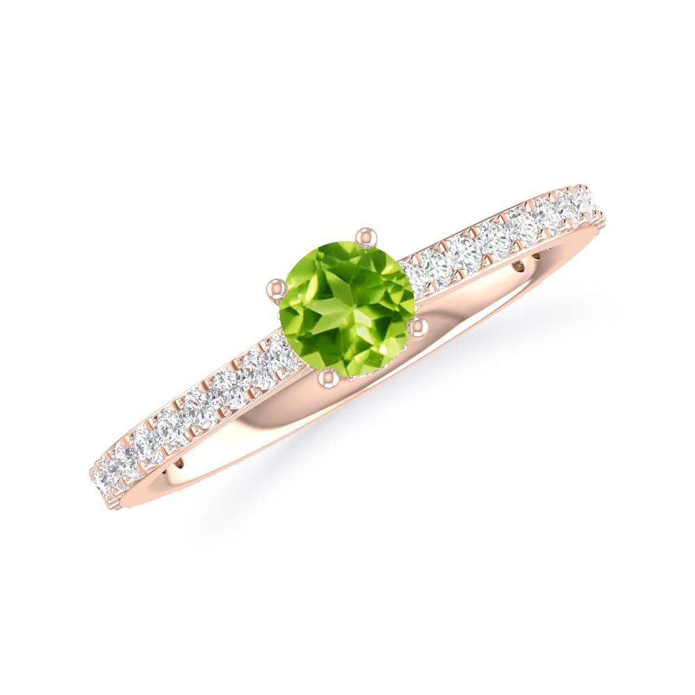 Rose Gold - Peridot