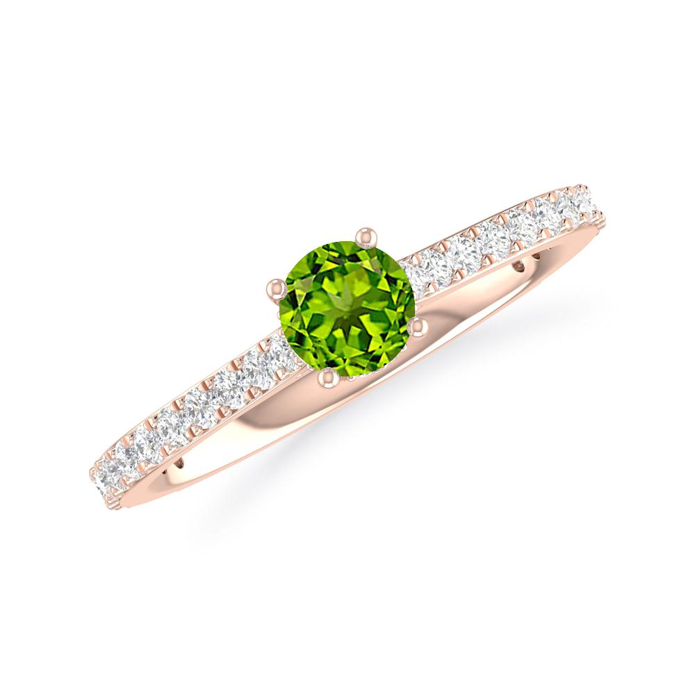 Rose Gold - Peridot