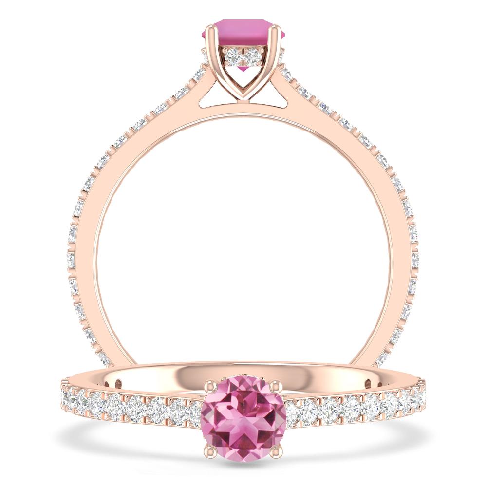 Rose Gold - Pink Tourmaline