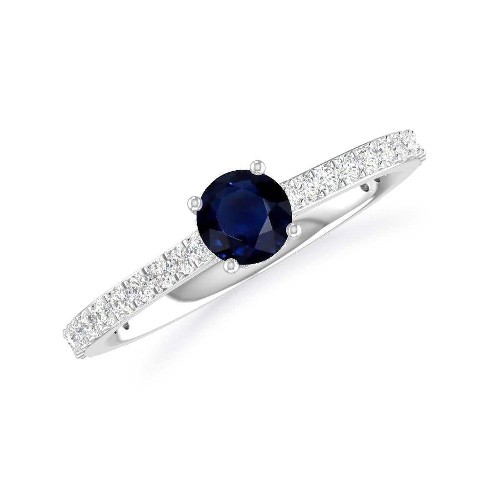 White Gold - Sapphire