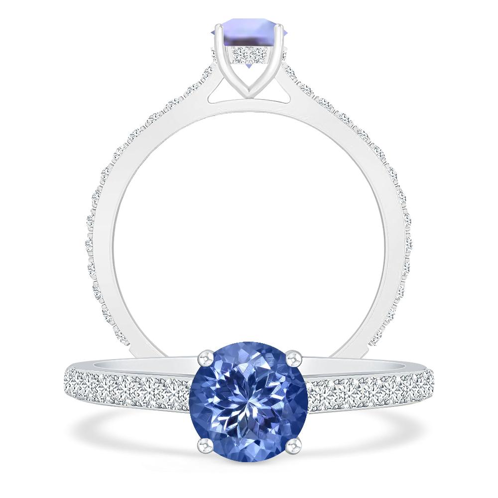 White Gold - Tanzanite