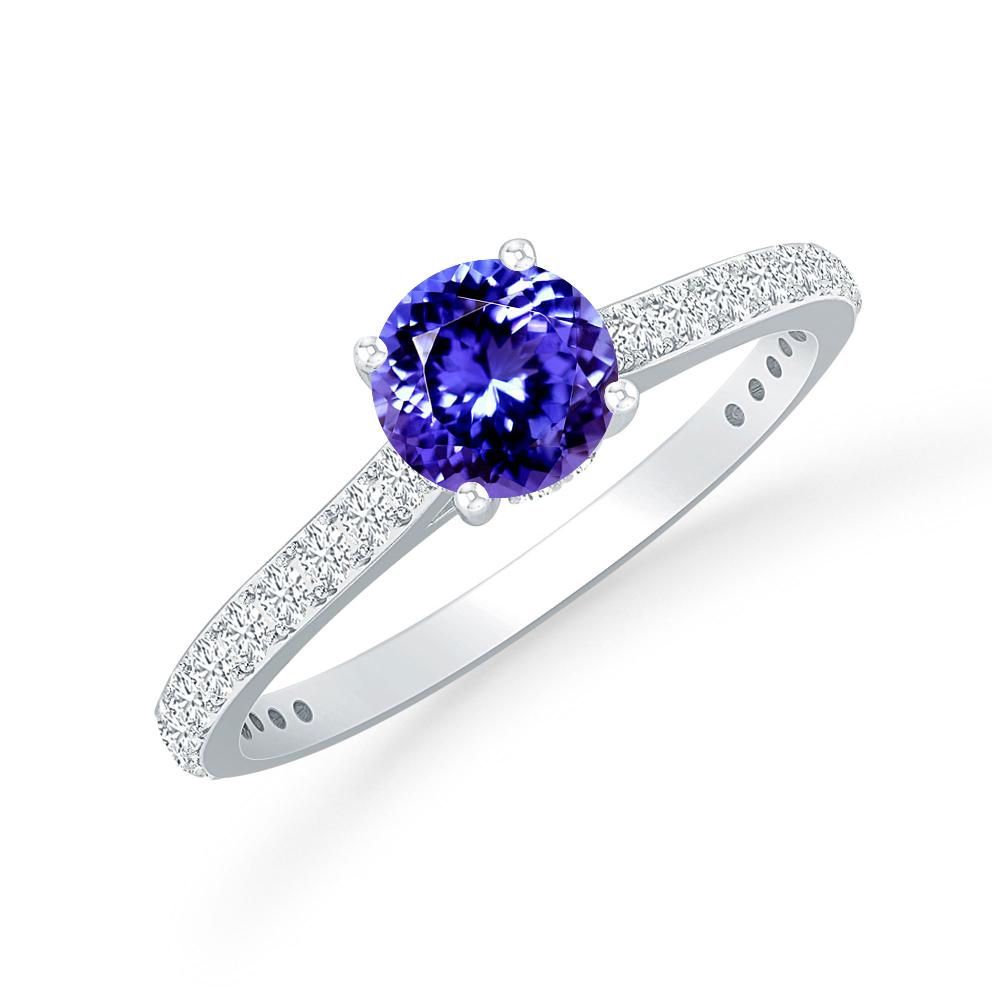 White Gold - Tanzanite