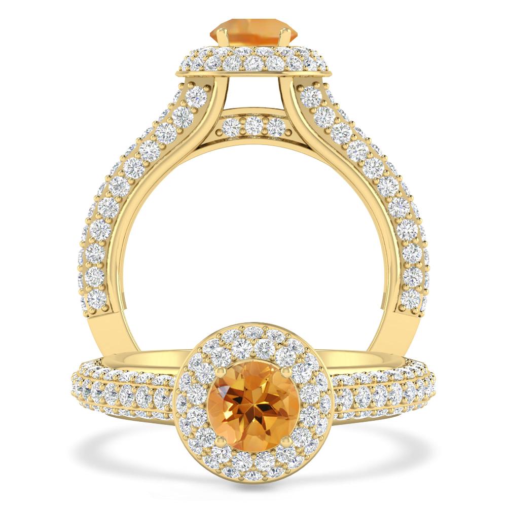 Yellow Gold - Citrine