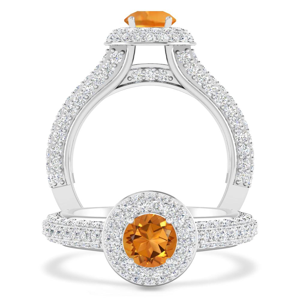 White Gold - Citrine