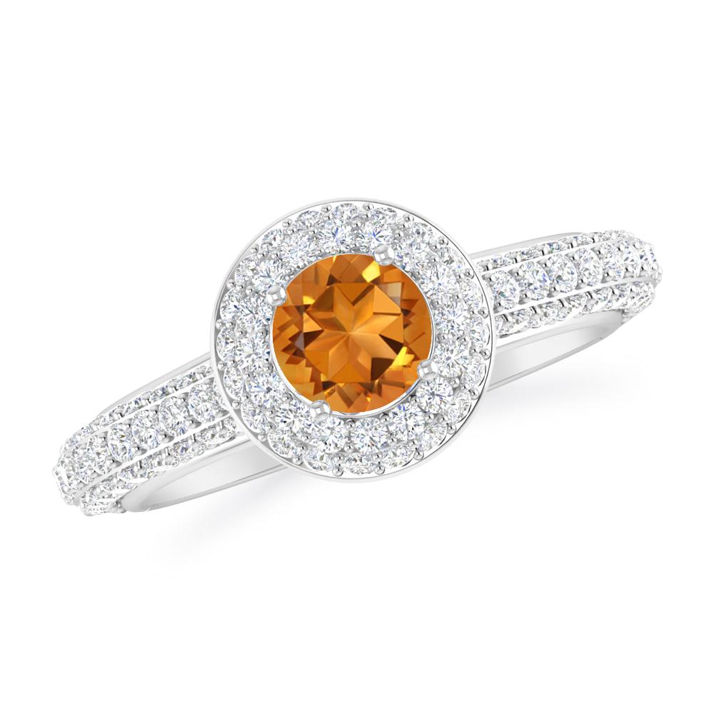 White Gold - Citrine