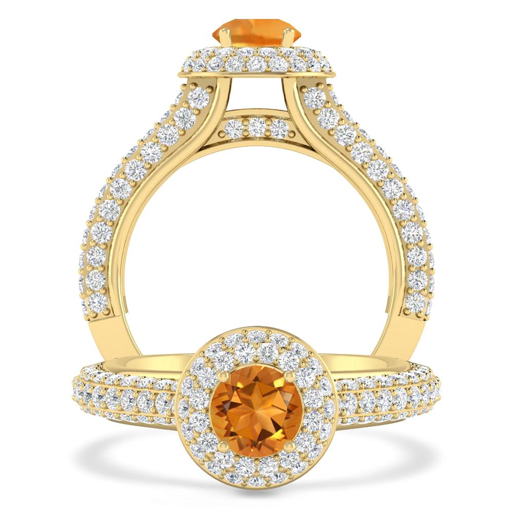 Yellow Gold - Citrine