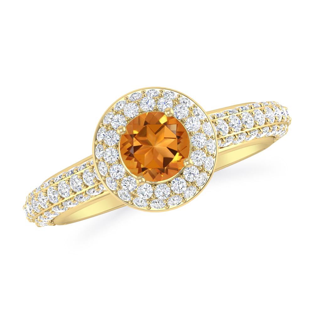 Yellow Gold - Citrine