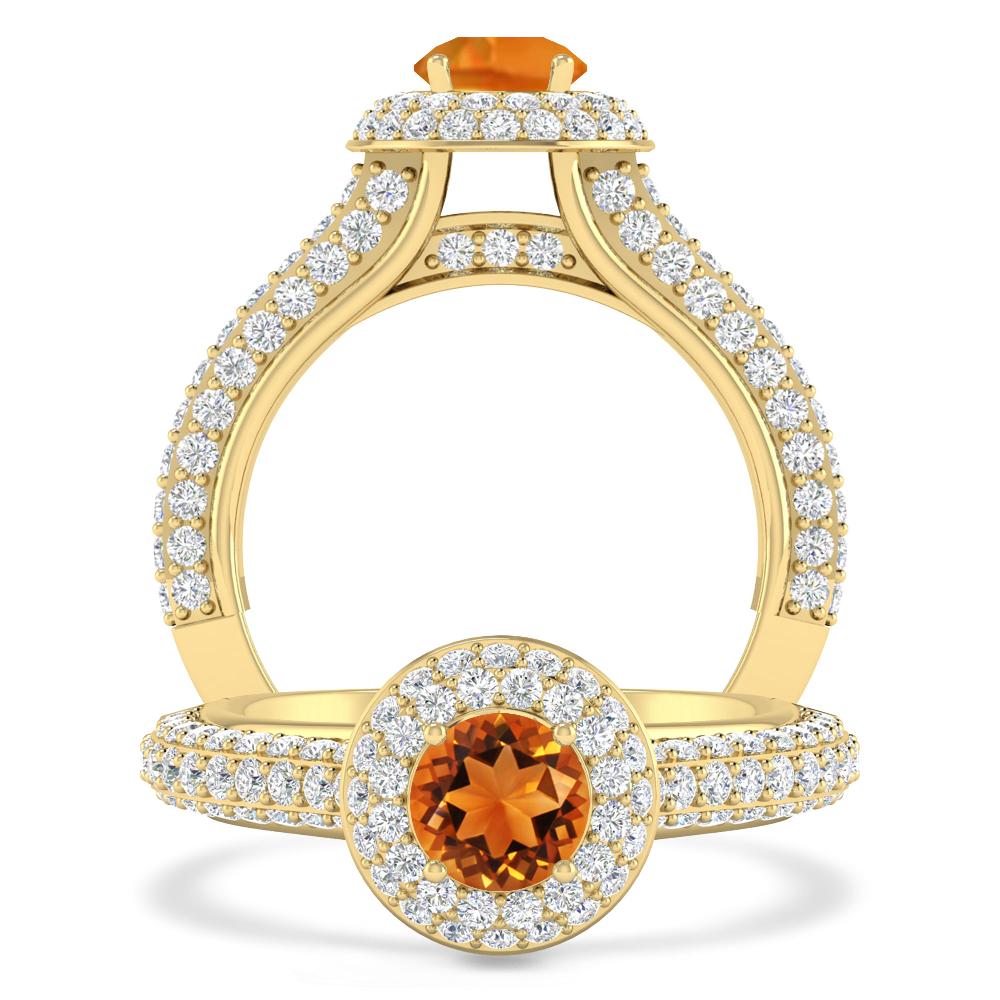 Yellow Gold - Citrine