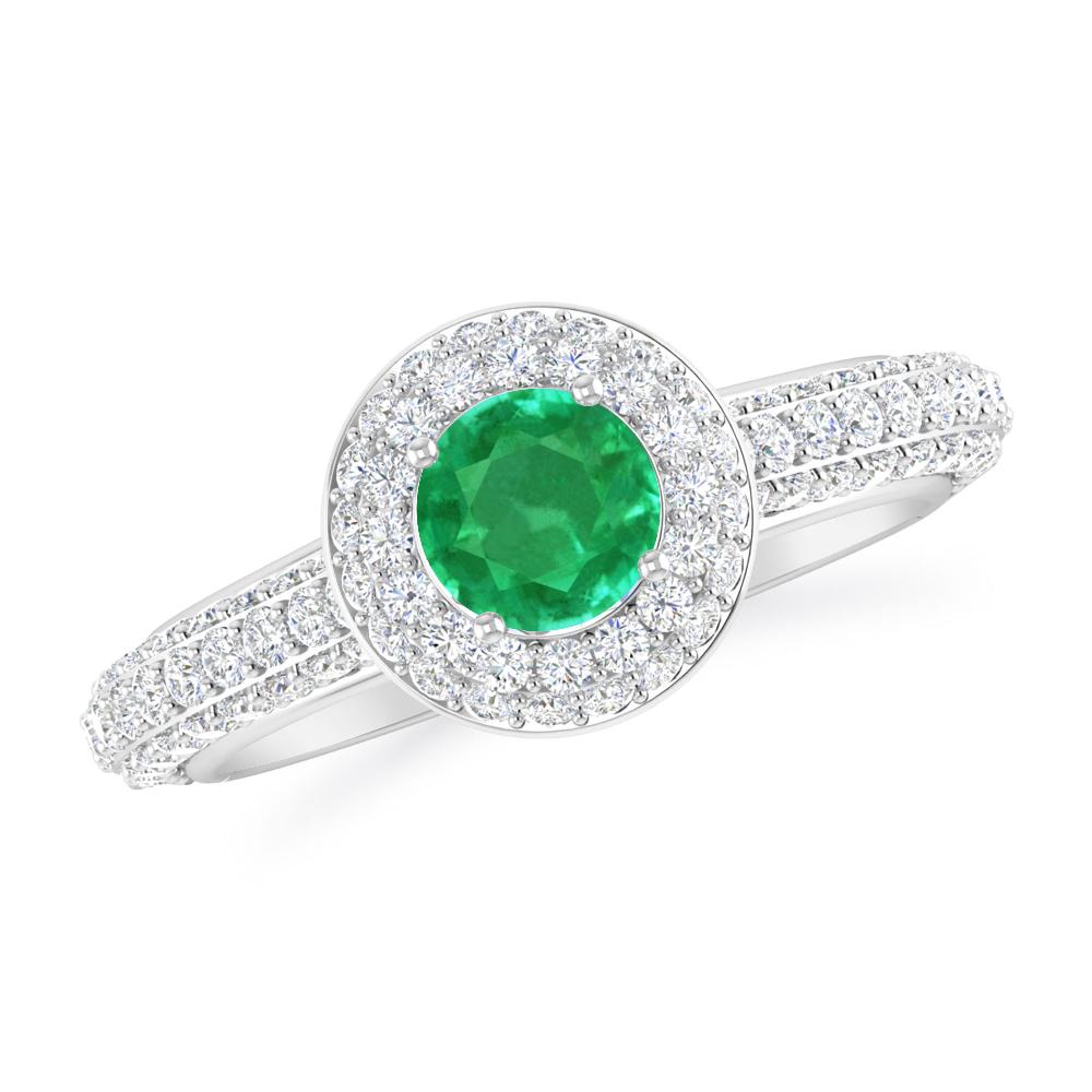 White Gold - Emerald
