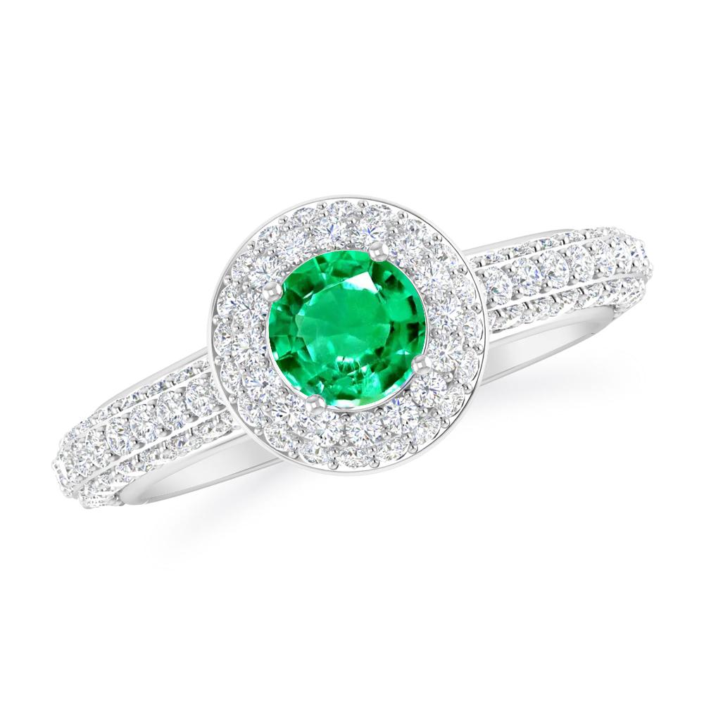 White Gold - Emerald