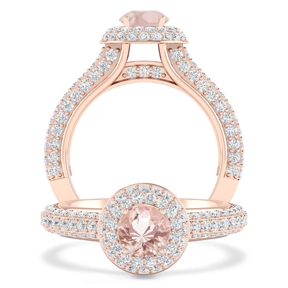 Rose Gold - Morganite
