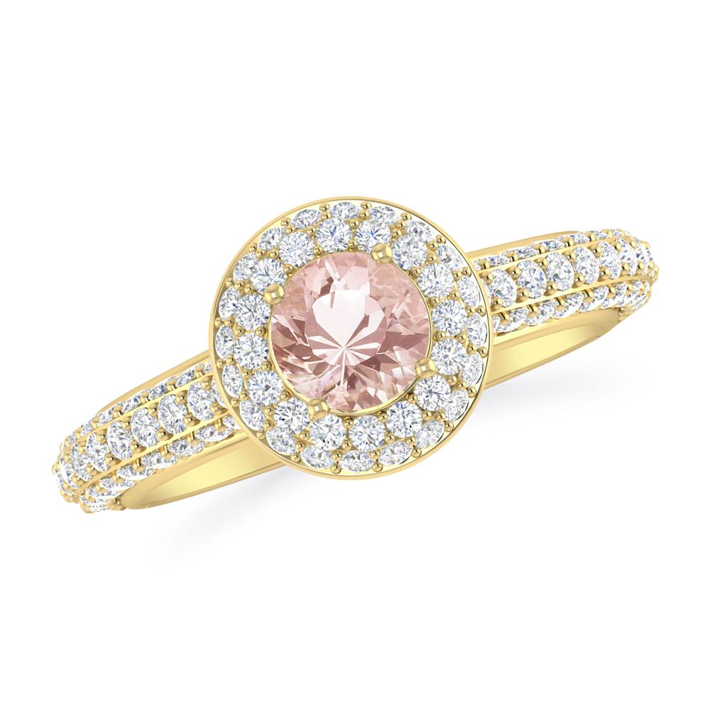 Yellow Gold - Morganite