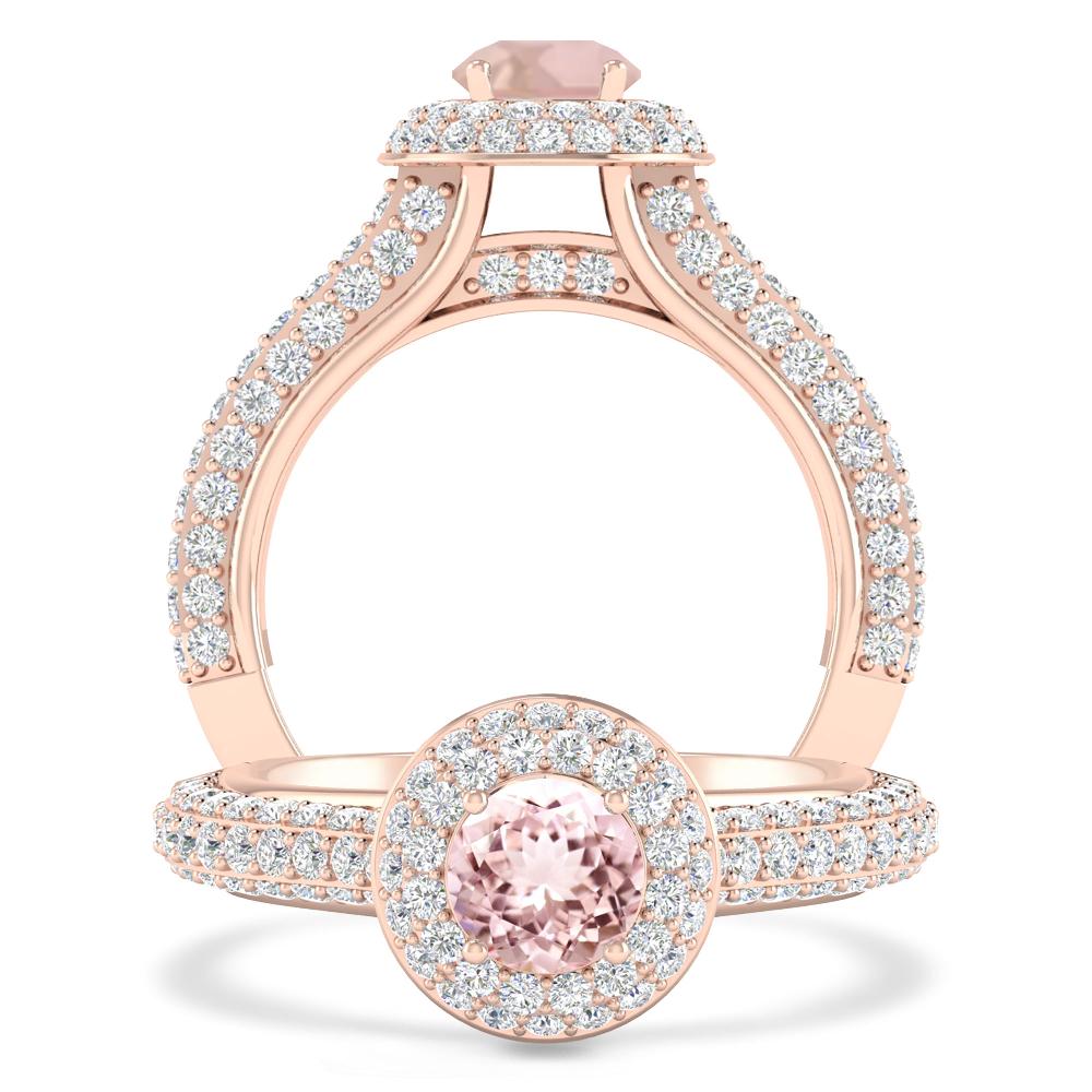 Rose Gold - Morganite