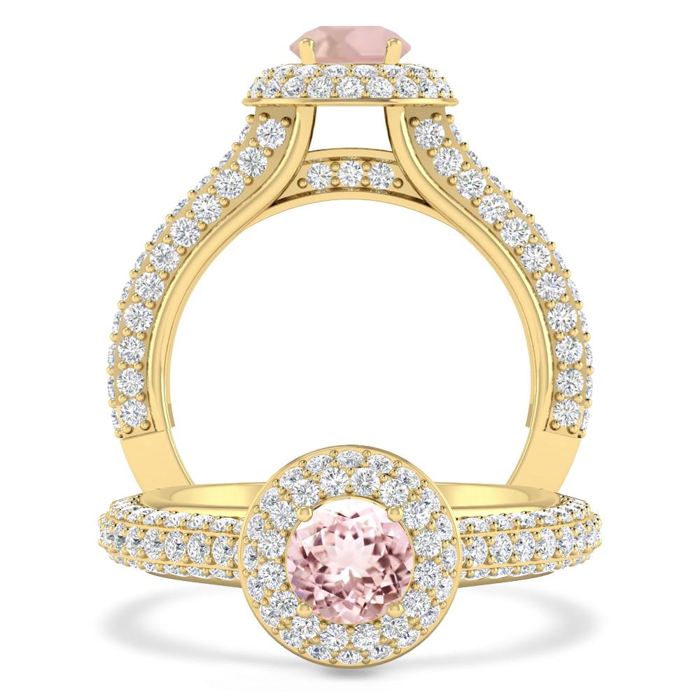 Yellow Gold - Morganite