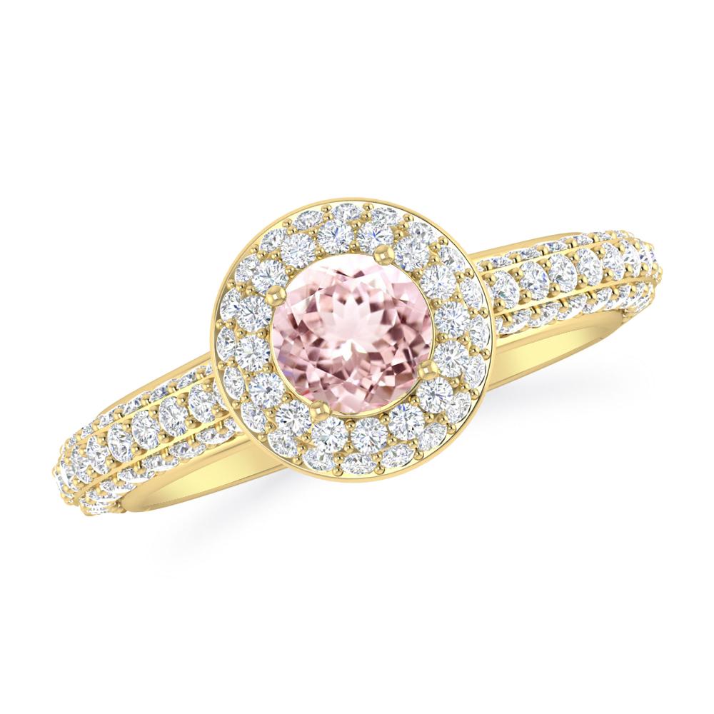 Yellow Gold - Morganite