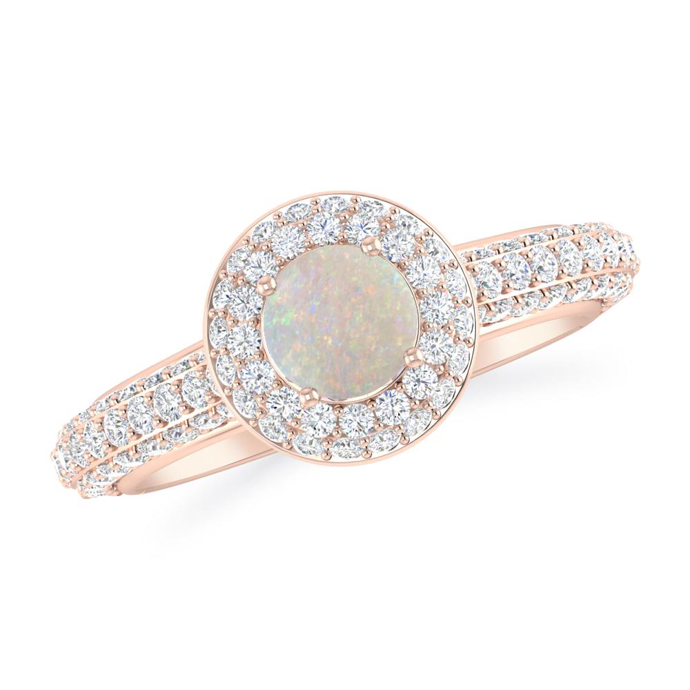 Rose Gold - Opal