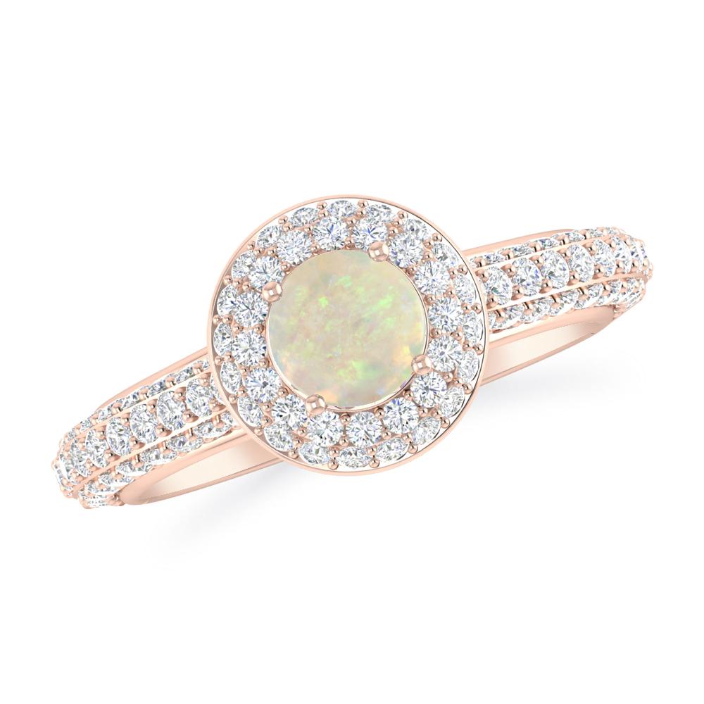 Rose Gold - Opal