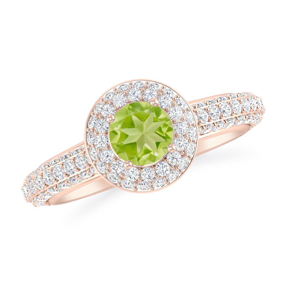 Rose Gold - Peridot