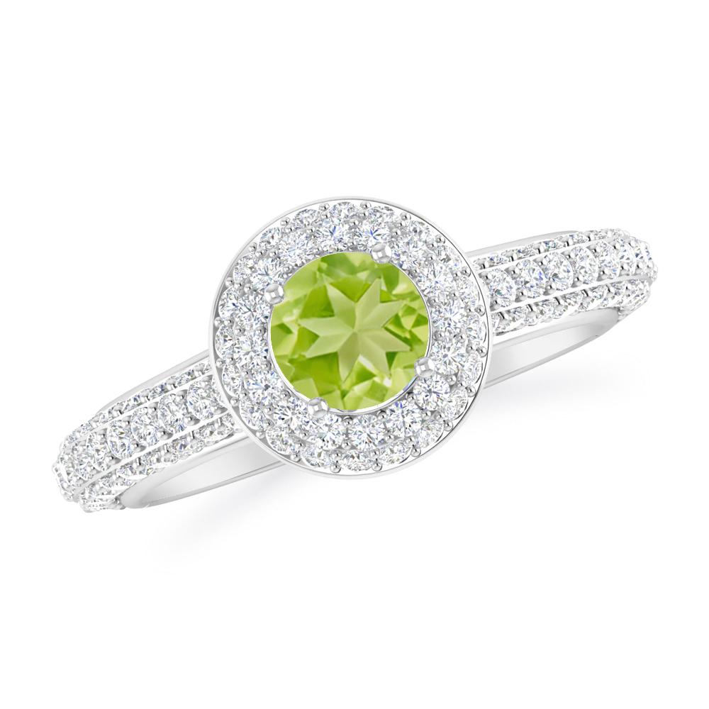 White Gold - Peridot