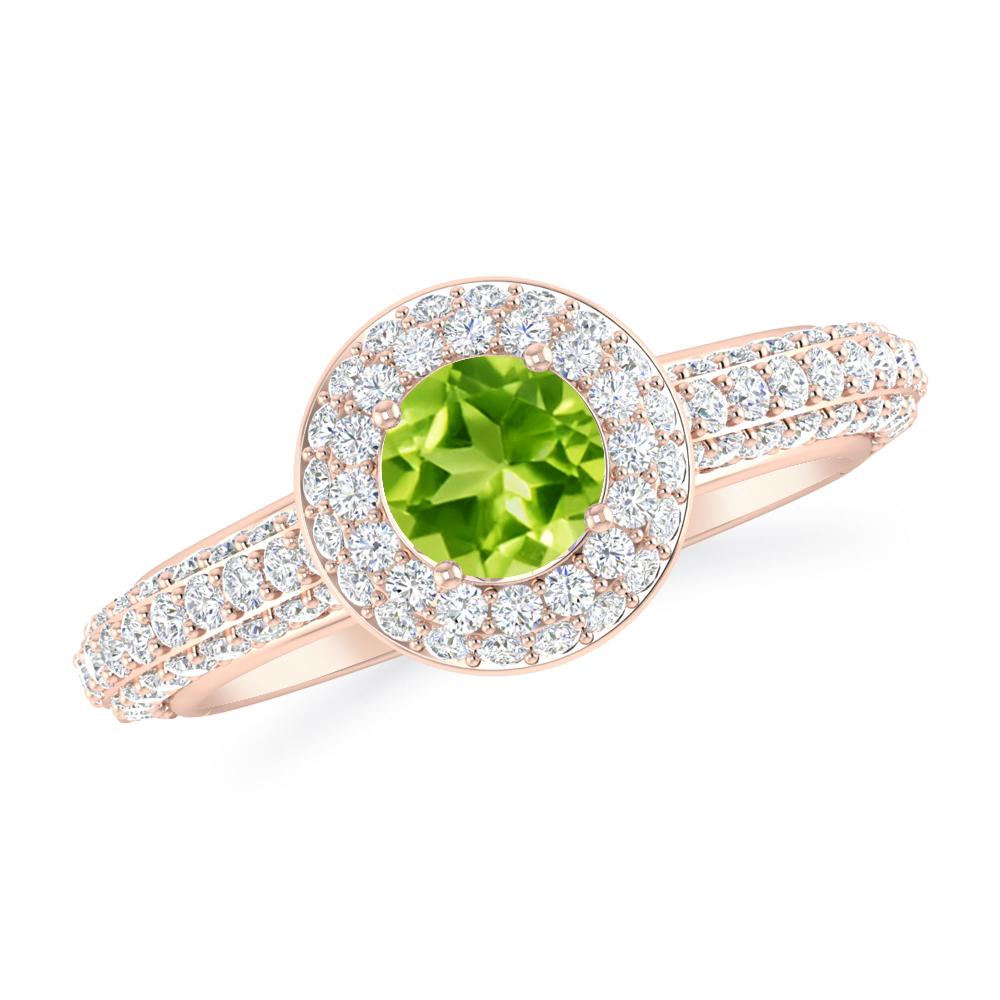 Rose Gold - Peridot