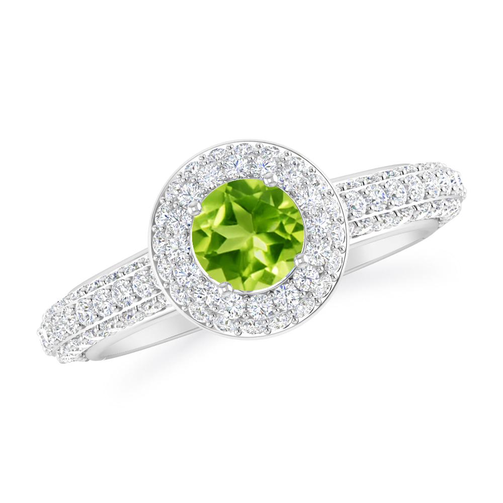 White Gold - Peridot
