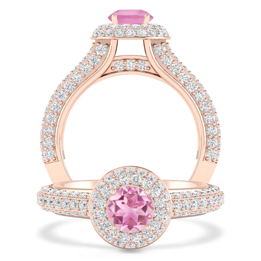 Rose Gold - Pink Tourmaline