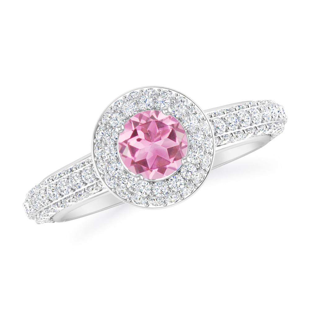 White Gold - Pink Tourmaline