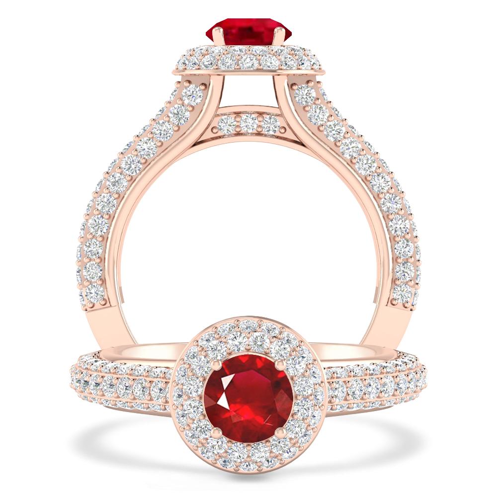 Rose Gold - Ruby