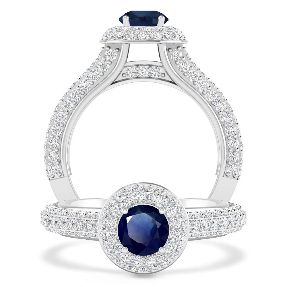 White Gold - Sapphire